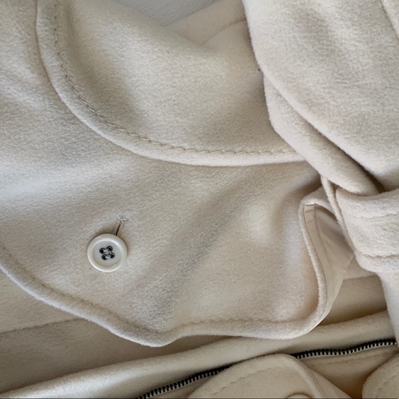 Cream short wool jacket - Picture 6 of 10